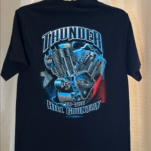 Black Bandera motorcycle rally tshirt